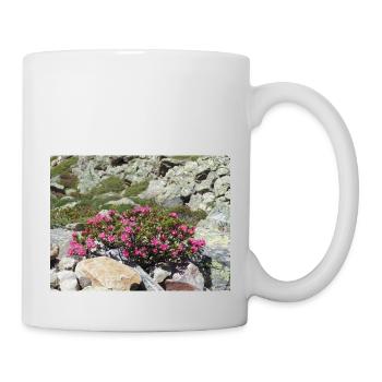 Alpine roses - Mug - white - Right