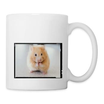 Hamster - Tasse - Weiß - Rechts