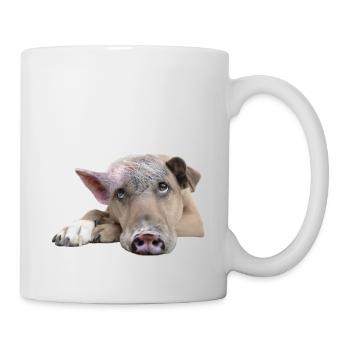 Connard - Mug blanc - blanc - Droite