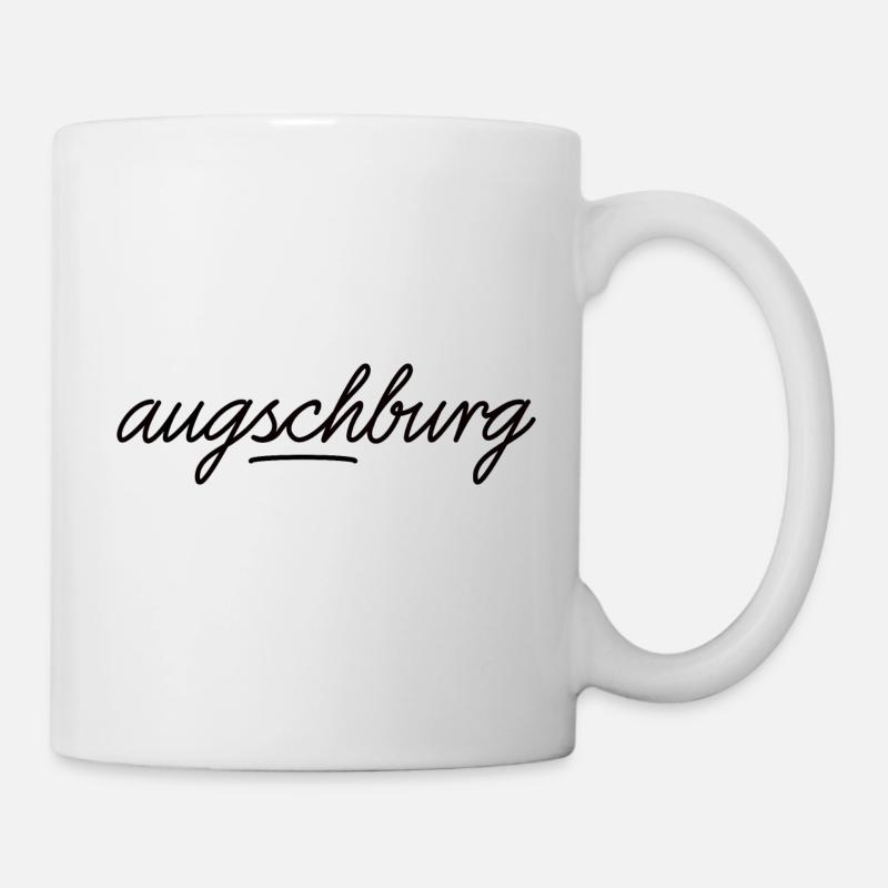 Augschburg - Tasse - Weiß