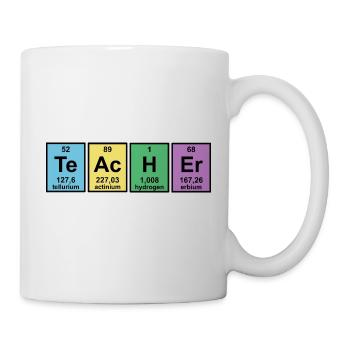 Chemistry teacher - Mug - white - Right