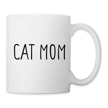 cat mom - for cat mums / mistresses - Mug - white - Right