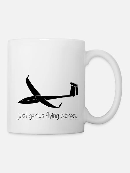Glider glider flying glider pilot - Mug - white