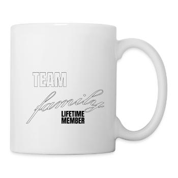 joke sister happy holidays blessed birthday party - Mug blanc - blanc - Droite