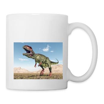 Dinosaurier Giganotosaurus - Tasse - Weiß - Rechts