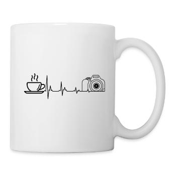 Coffee and photography - Mug - white - Right