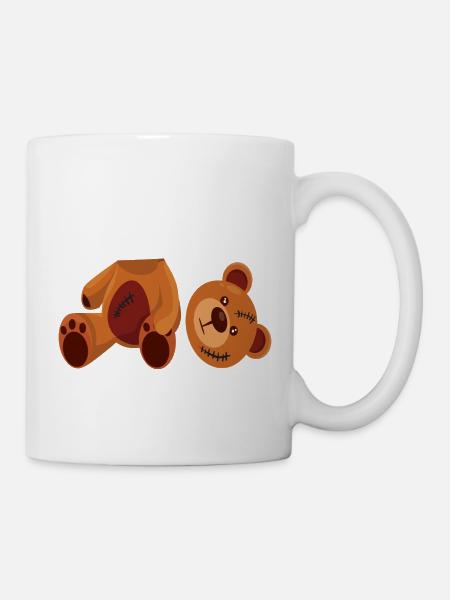 Teddybär Geschenk - Tasse - Weiß