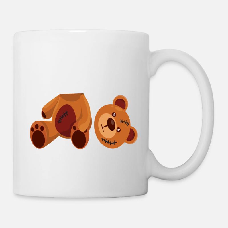 Teddybär Geschenk - Tasse - Weiß