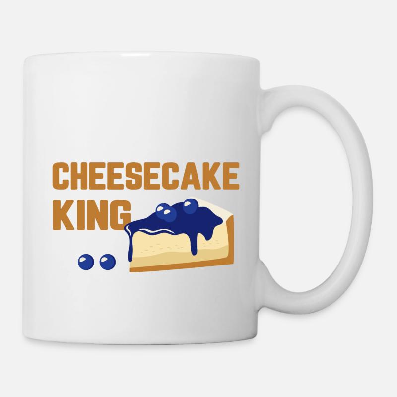 Cheesecake Cheesecake King - Mug - white
