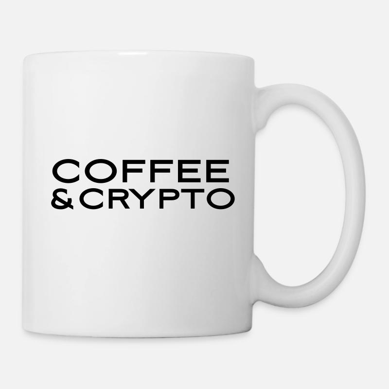 coffee crypto - Mug - white