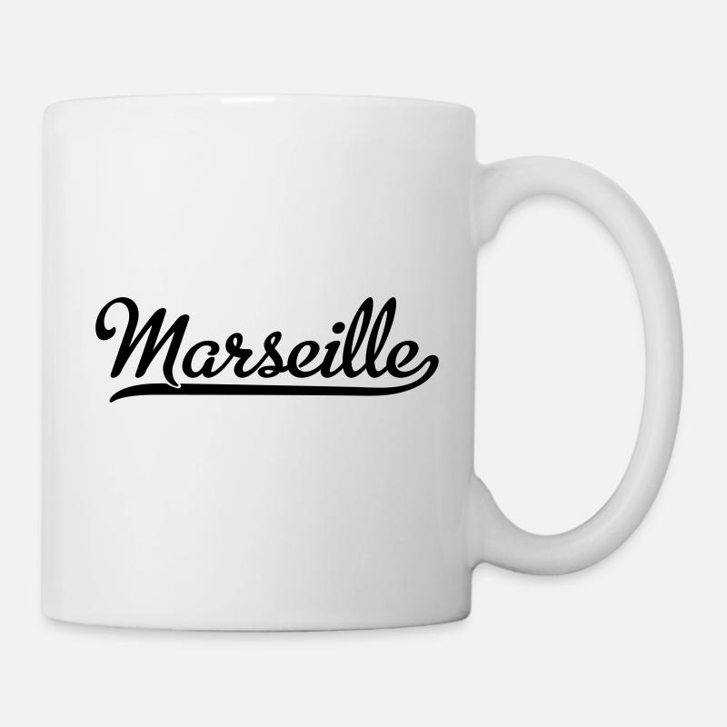 Marseille - Mug blanc - blanc