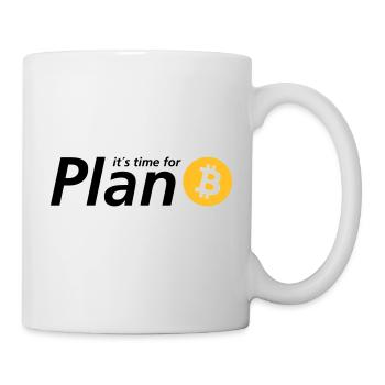 Time for plan B - Mug blanc - blanc - Droite