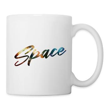 SPACE SPACE 2D - Mug blanc - blanc - Droite