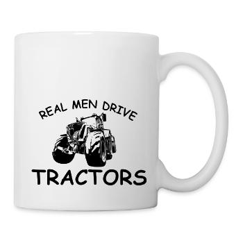 Traktor - Tasse - Weiß - Rechts