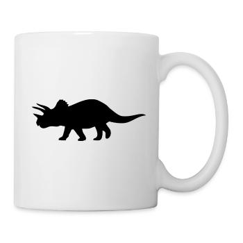 Dinosaures - Mug blanc - blanc - Droite
