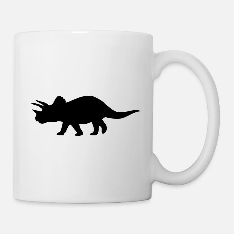 Dinosaurier - Tasse - Weiß