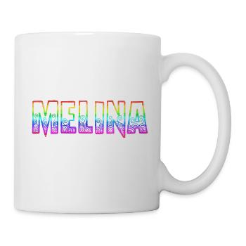 melina rs arc-en-ciel - Mug blanc - blanc - Droite