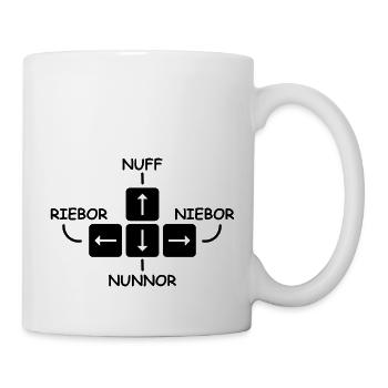 Ossi Geschenk Ostdeutschland DDR - Tasse - Weiß - Rechts