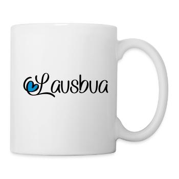 Lausbua - Tasse - Weiß - Rechts