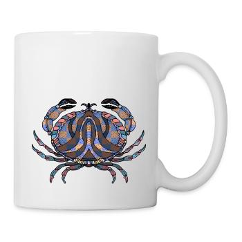 Krabbe - Tasse - Weiß - Rechts