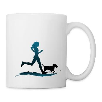 Canicross women - Tasse - Weiß - Rechts