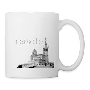 our lady marseille - Mug - white - Right