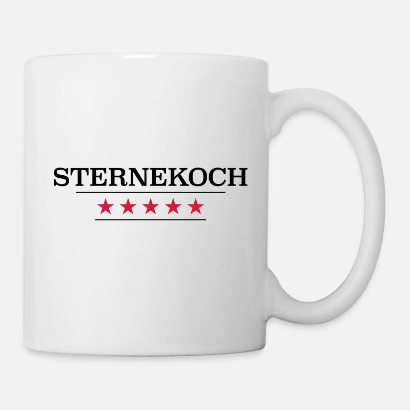 Sternekoch - Tasse - Weiß