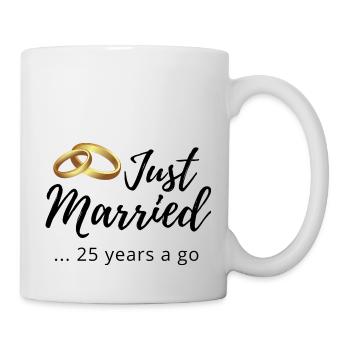 25th Wedding Anniversary - Mug - white - Right