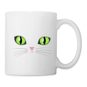 Cat's eyes - Mug - white - Right