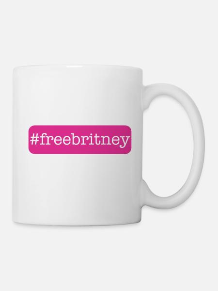 #Freebritney - Tasse - Weiß