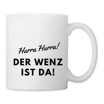 Schafkopf Friends - Hooray Hooray - the Wenz is here! - Mug - white - Right