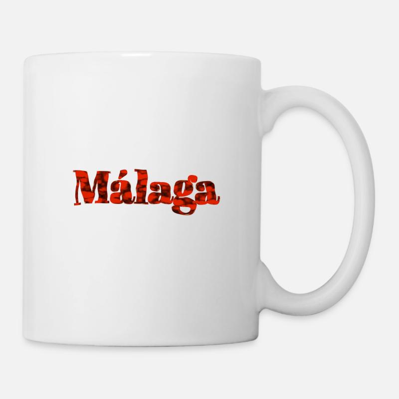 Malaga - Mug blanc - blanc