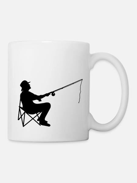 pêcheur - Mug blanc - blanc