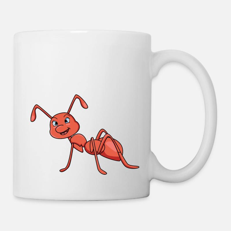 Ameise - Tasse - Weiß