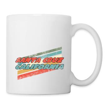 Santa Cruz Retro - Tasse - Weiß - Rechts