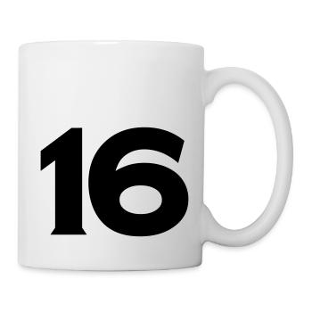 16 - Tasse - Weiß - Rechts