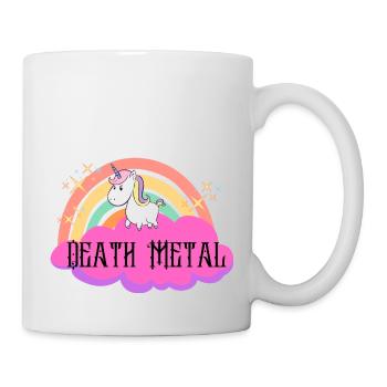 Death Metal Unicorn - Mug - white - Right