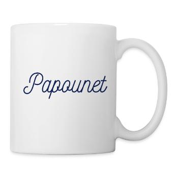 PAPOUNET - Mug blanc - blanc - Droite