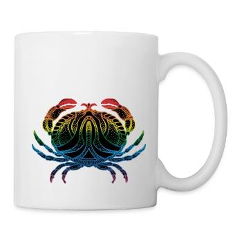 Krabbe - Tasse - Weiß - Rechts