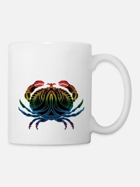 crab - Mug - white