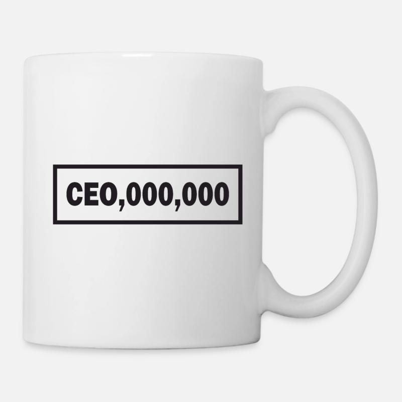 CEO,000.000 - Tasse - Weiß