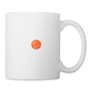 Basketball Basketball player heartbeat - Mug - white - Right