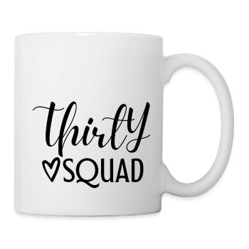 30. Geburtstag Kader - Tasse - Weiß - Rechts