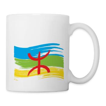 Amazigh flag (Amazigh inside) - Mug - white - Right