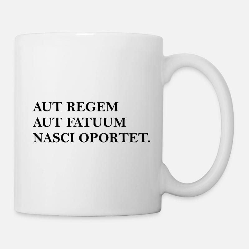 soit on est en tant que roi noir - Mug blanc - blanc