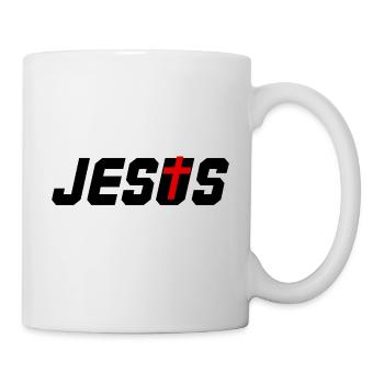 Jesus Christus Sohn Gottes Christliches Geschenk - Tasse - Weiß - Rechts