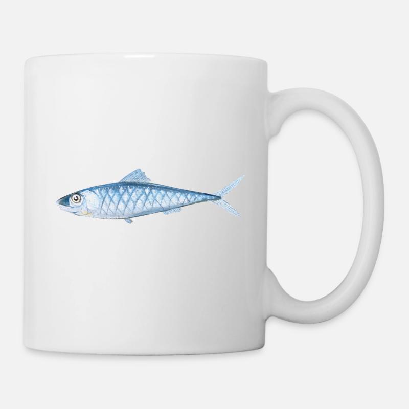 Painted fish - Mug - white