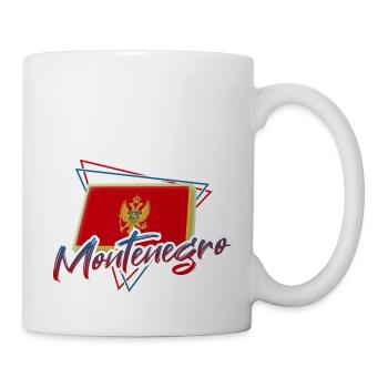 Montenegro - Tasse - Weiß - Rechts