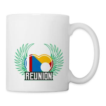 Réunion - Mug blanc - blanc - Droite