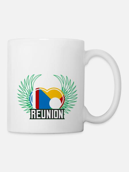 Réunion - Tasse - Weiß